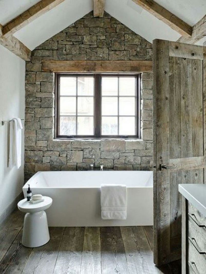 01-Inspiring You With Rustic Bathrooms