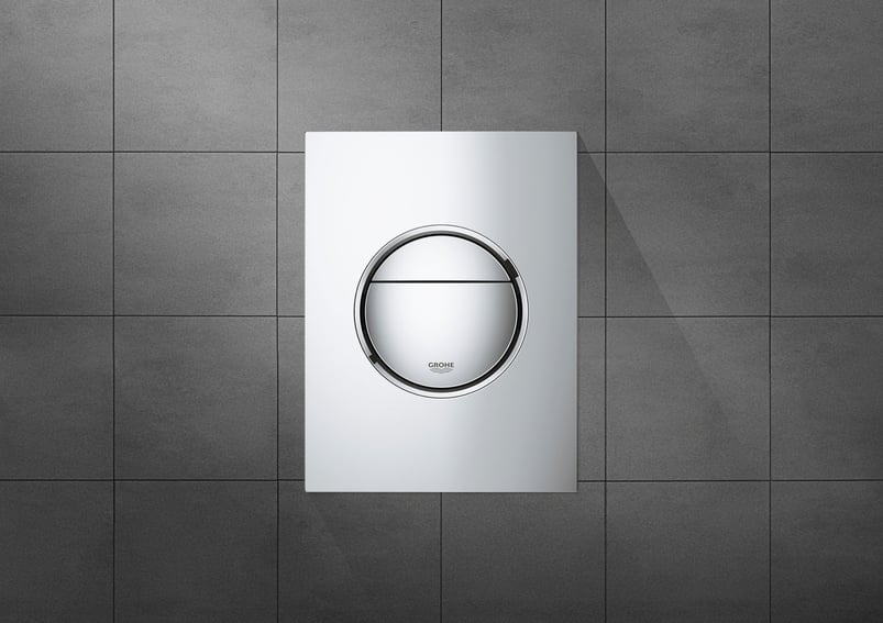 02-Minimal lines and maximum style_ the new Grohe flush plates