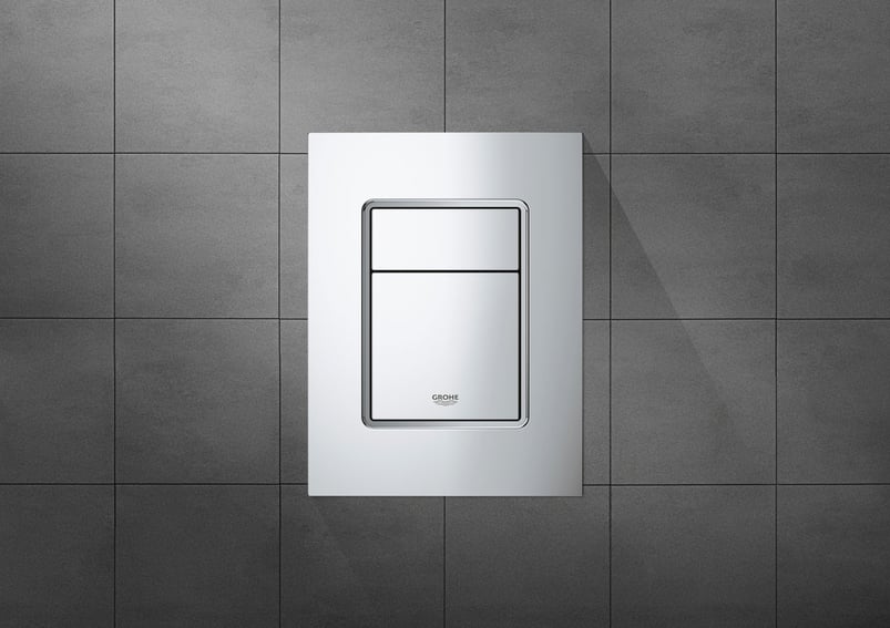 03-Minimal lines and maximum style_ the new Grohe flush plates