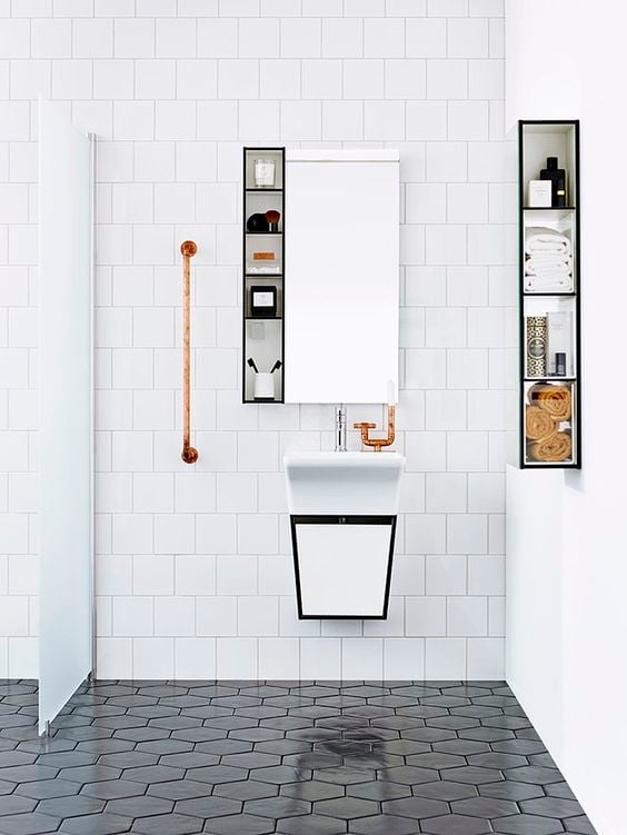 09-The Latest Bathroom Tile Grout Trends