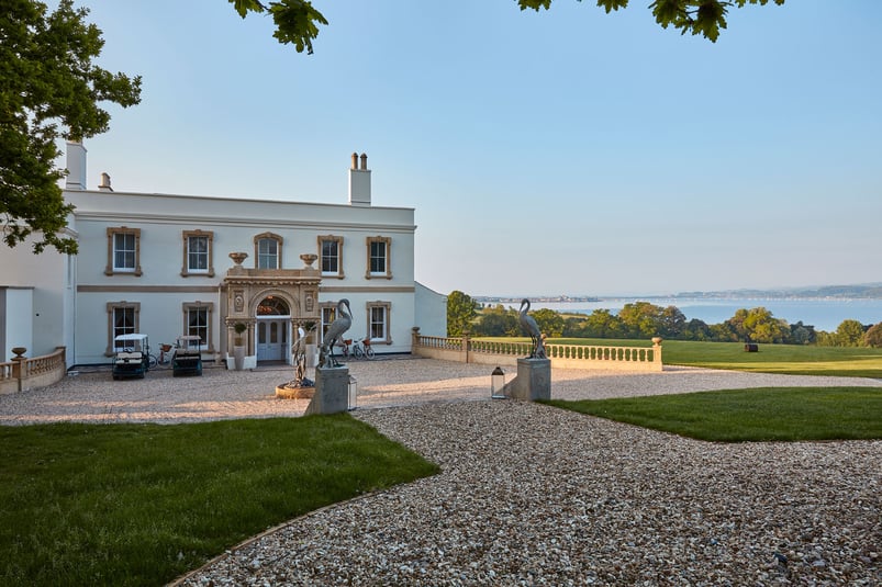 1-Lympstone Manor perfection achieved with St James Collection