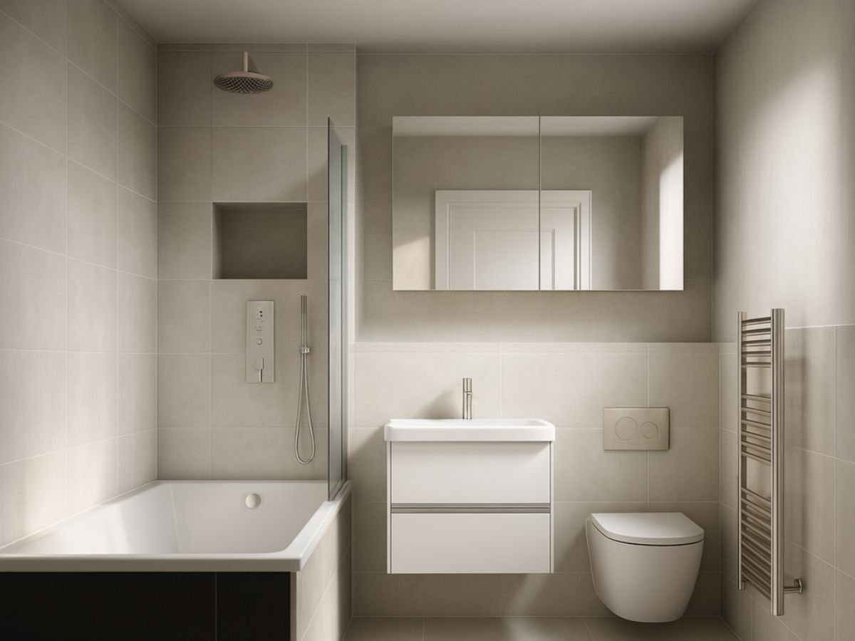 The Urban Minimal Bathroom The Urban Minimal Bathroom