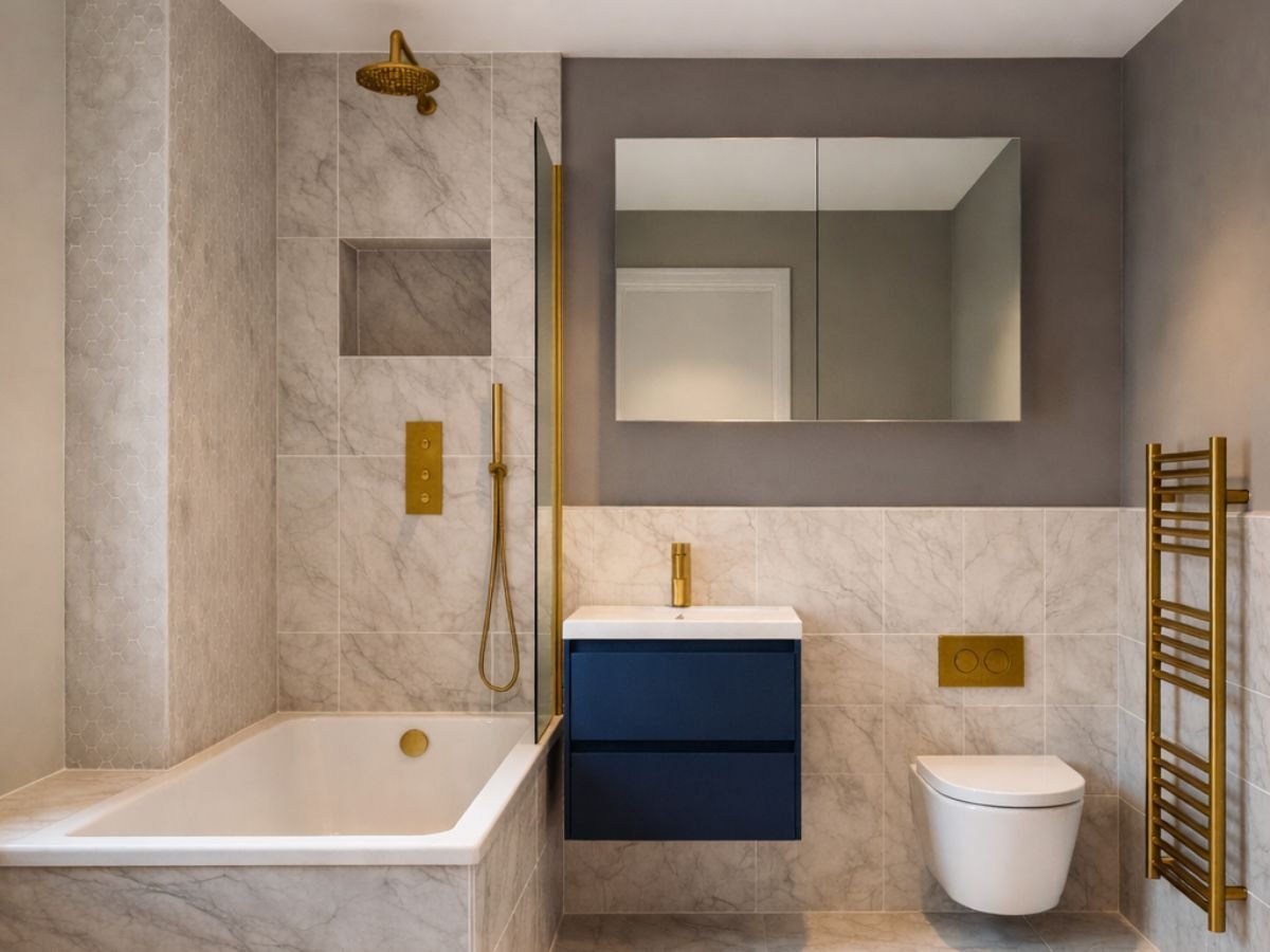 The Signature Brass Bathroom