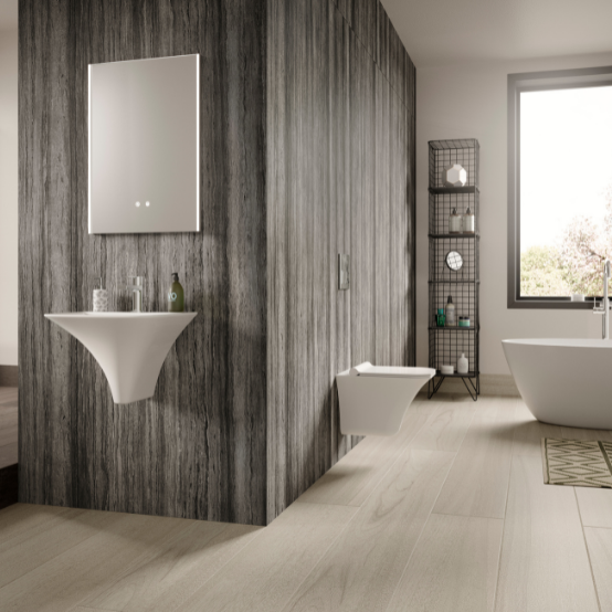 Square Wall Hang WC
