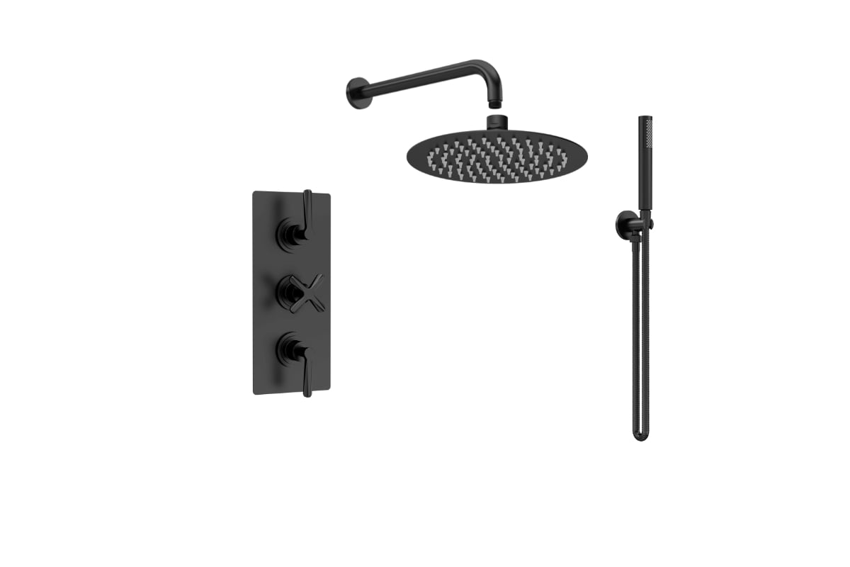 Shower valve, head and handset