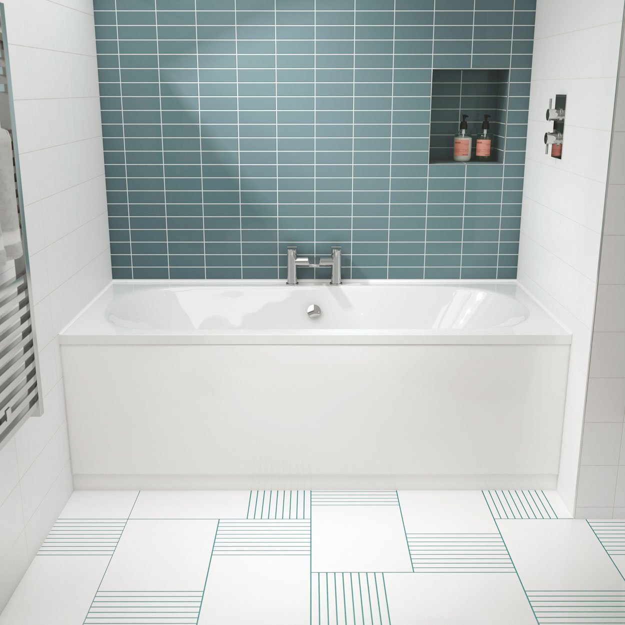 Round Double Ended Bath