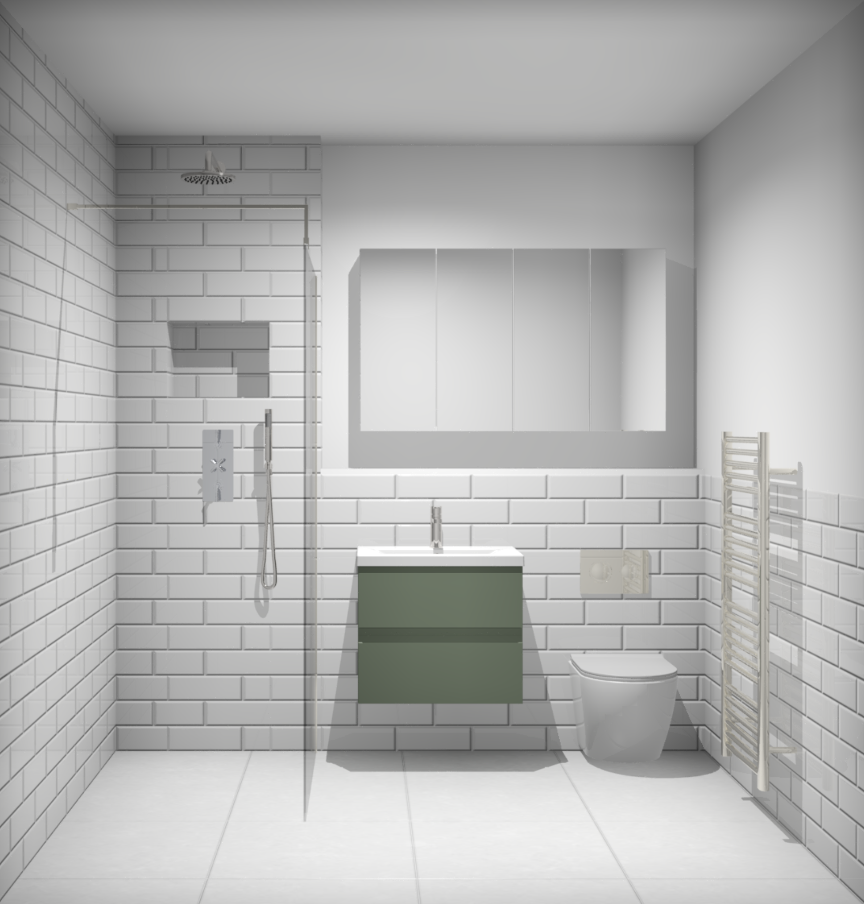Vibrant and Youthful Bathroom