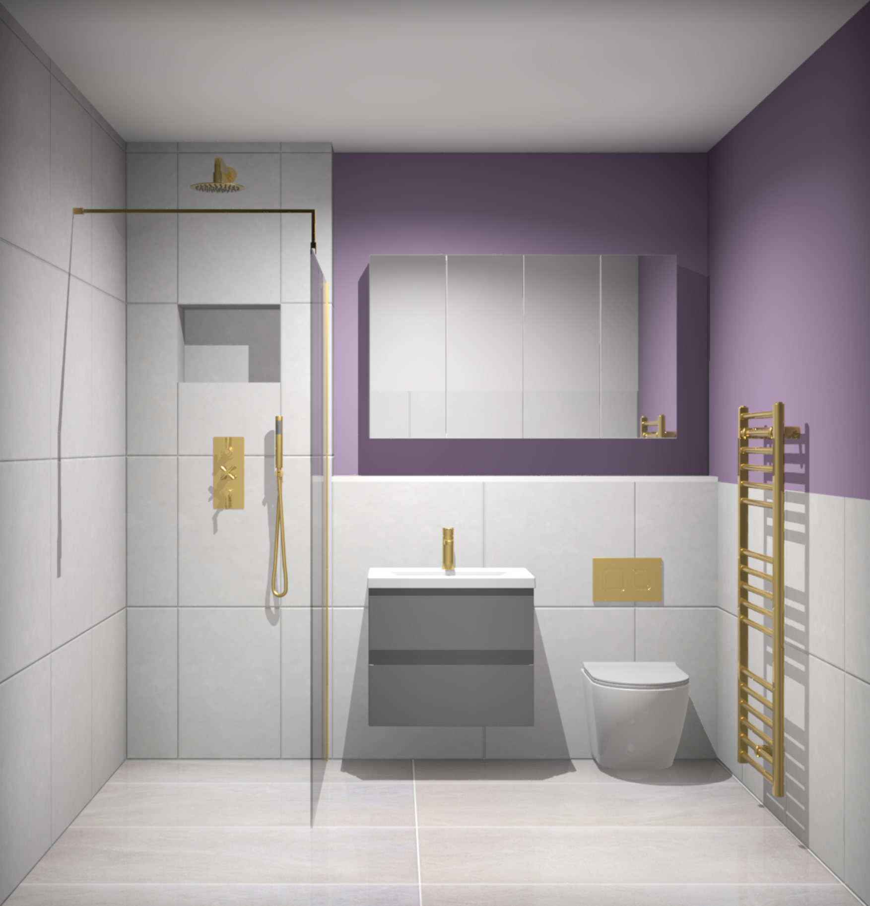 Serene Retreat Bathroom
