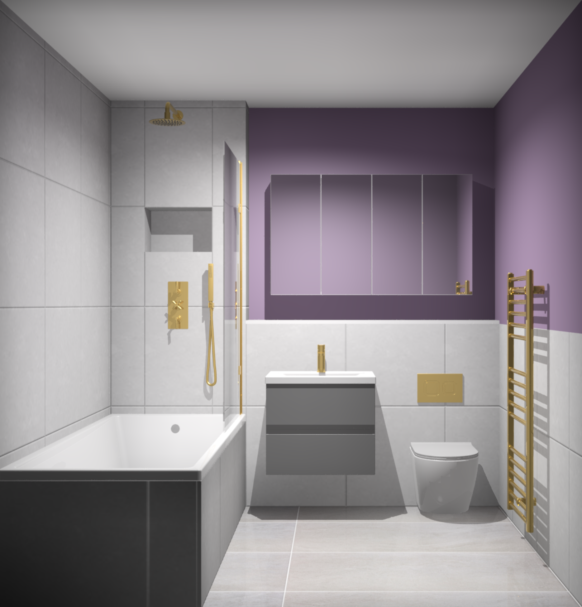 Serene Retreat Bathroom