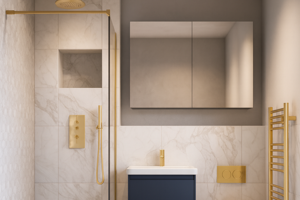 The Elegant Contemporary Bathroom