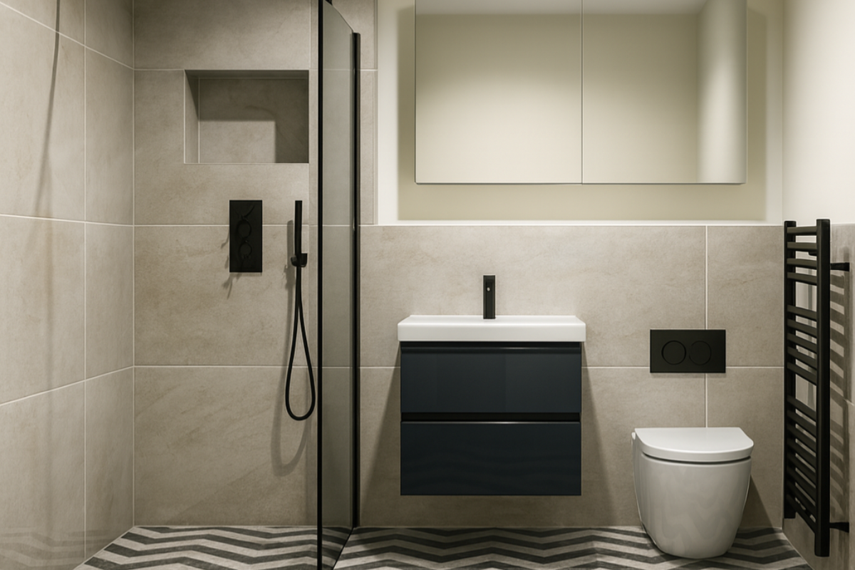 The Modern Statement Bathroom