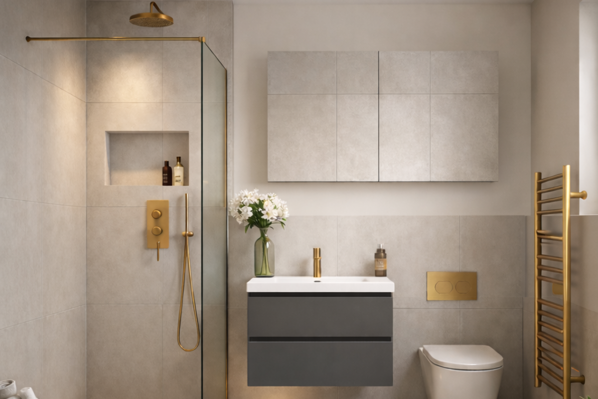 The Contemporary Calm Bathroom