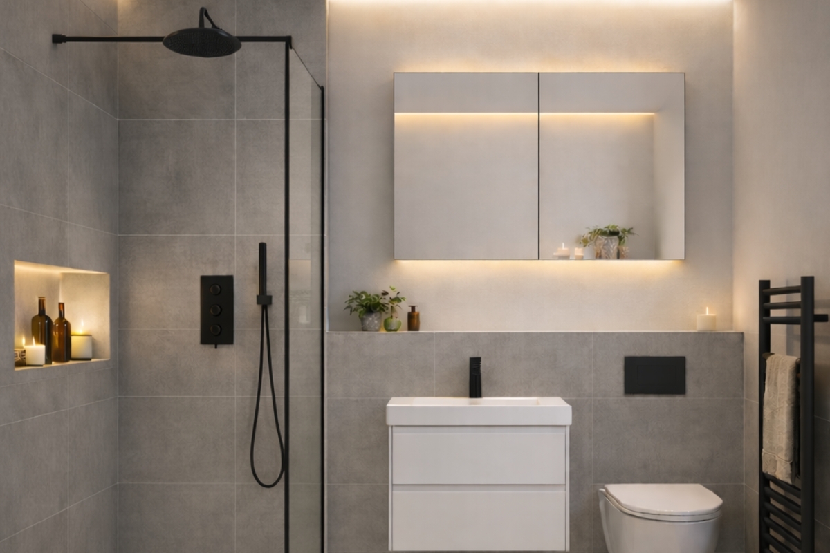 The Refined Contemporary Bathroom